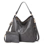 Borsa Hobo Antifurto in Pelle di Lusso + Portafoglio Omaggio