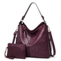 Borsa Hobo Antifurto in Pelle di Lusso + Portafoglio Omaggio