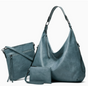 Set Borsa Hobo Morbida a 3 Pezzi