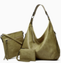 Set Borsa Hobo Morbida a 3 Pezzi