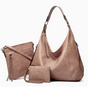 Set Borsa Hobo Morbida a 3 Pezzi