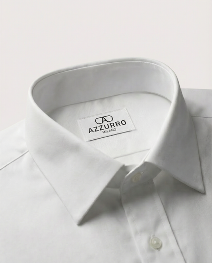 La camisa de vestir elástica